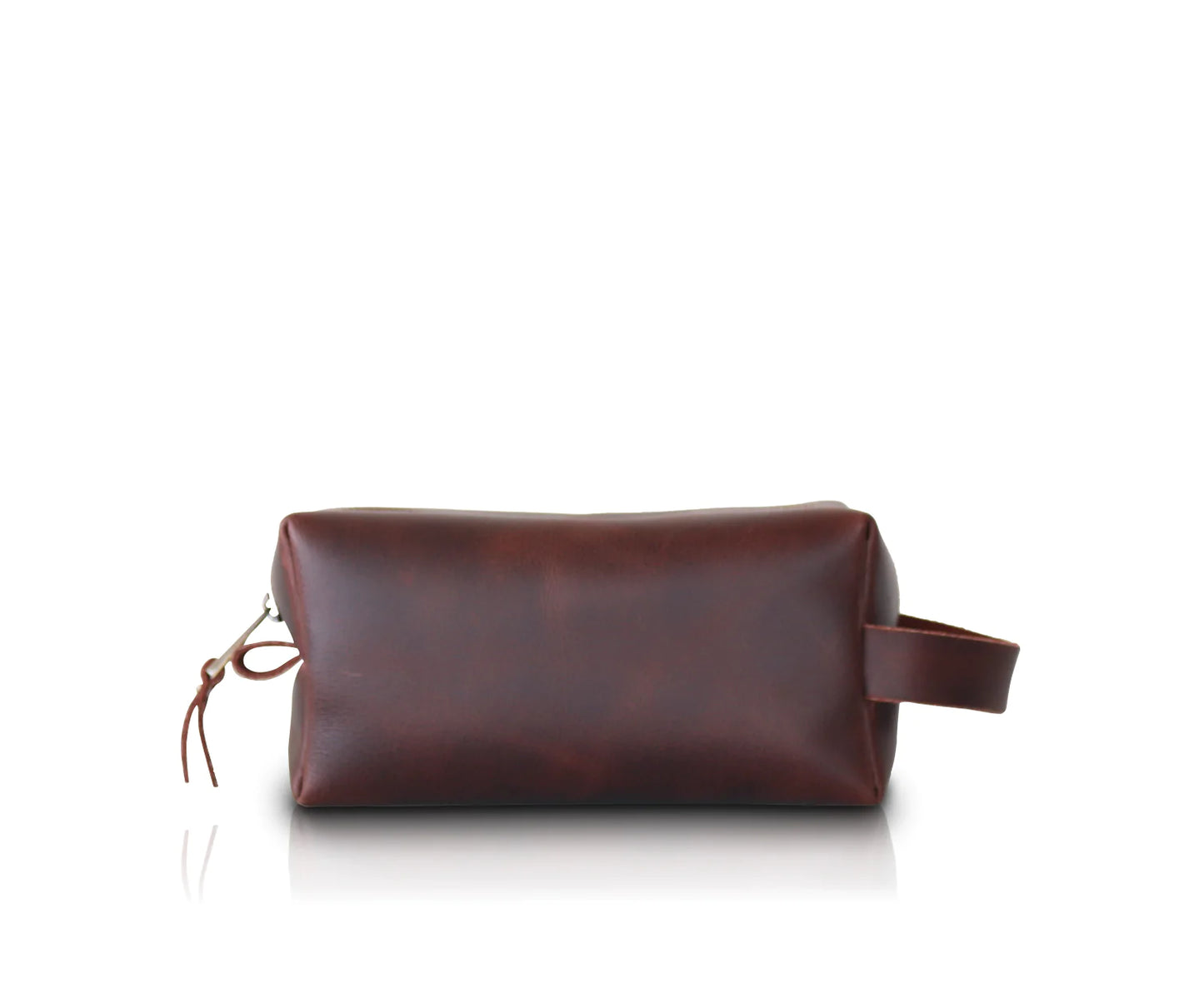 Personalized Groomsmen Gifts Dopp Bag | Dark Brown