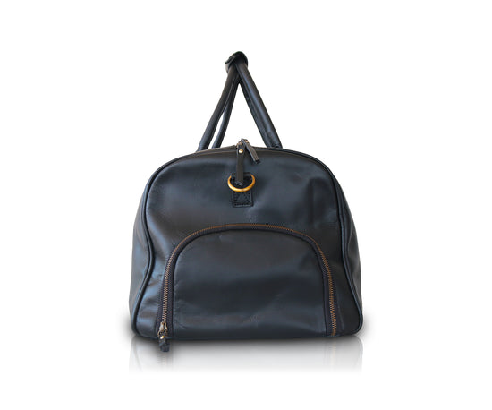 Leather Duffle Bag X-Large | Black
